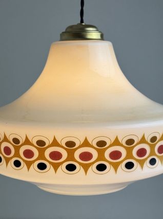 ANCIENNE SUSPENSION SPACE-AGE 1960 VINTAGE