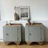 Paire de chevets vintage 
