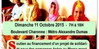 Vide grenier solidaire boulevard Charonne à Paris