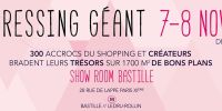 Vide dressing Géant "Violette Sauvage" Show Room Bastille