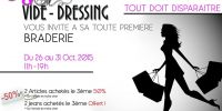 VIDE-DRESSING E&amp;M - BRADERIE N°1