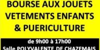 Bourse aux vêtements, jouets et puériculture à Chazemais