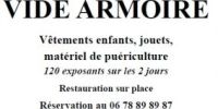 Vide Armoire vêtements enfants, jouets, jeux et puériculture Aigueperse