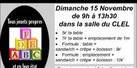 Bourse aux jouets et de puériculture