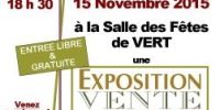 Exposition vente de créations artisanales de Noël Vert