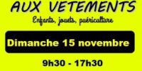 Bourse aux vêtements, jouets et matériel de puériculture Guerchy