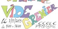 Vide-grenier d'automne de l'Ecole élémentaire Antoine Tourrel