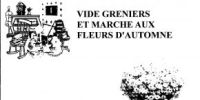 Vide greniers et marché aux fleurs d'automne Cognac La Forêt
