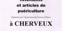 Bourse aux jouets vêtements et articles de puériculture Cherveux