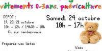 Bourse aux jouets, vêtements 0-3ans et puériculture Vaas