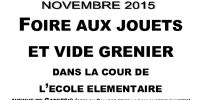 Foire aux jouets et vide grenier
