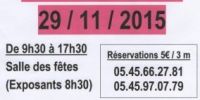 Bourse aux jouets Chateauneuf sur Charente