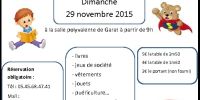 Bourse aux vêtements, jouets et puériculture Garat