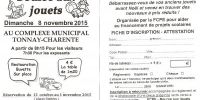 Bourse aux jouets Tonnay Charente