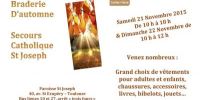 Braderie d'automne du secours catholique saint joseph Toulouse
