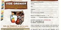 Vide grenier couvert ecole victor hugo
