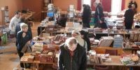 Marché aux livres organisé par le Foyer rural