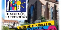 Marché aux puces de solidarité  Assajuco Emmaüs de Sarrebourg