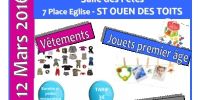 Braderie puériculture de Saint Ouen des Toits