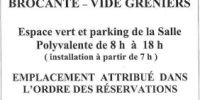 Vide grenier brocante de Vouille