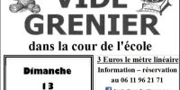 Vide grenier de l'école des grandes varennes de La Rochelle