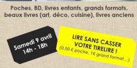 Grande vente de livres d'occasion Emmaüs Coup de main
