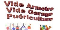 Vide armoire, garage et puériculture de Gondeville