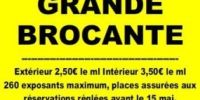Grande Brocante Vide-greniers du Gros roc Saint Vaize