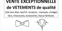 Vente Exceptionnelle de Vêtements de Qualité et Accessoires Pont Saint Marie