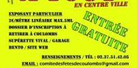 Septième foire à tout du comité des fêtes de Coulombs