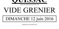 Grand Vide Grenier Quissacois