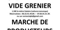 Vide-grenier Marché de producteurs