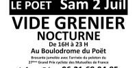 Brocante Nocturne Le Poet
