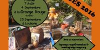 Les puces de la grange rouge La Chapelle Naude