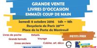 Grande vente de livres d'occasion - Emmaüs Coup de main