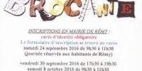 Brocante à Remy