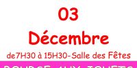 Bourse aux jouets, articles de puériculture, vêtements enfants