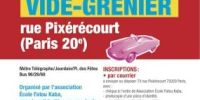 7e Grand Vide-grenier rue Pixérécourt Paris 20ème