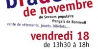 Braderie de Novembre du Secours Populaire