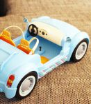 Voiture Barbie bleu ciel
