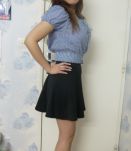 Crop top neuf haut court carreaux bleu blanc T36