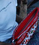 Pochette amazigh rouge 