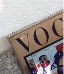 Miroir VOGUE "Art déco" tableau vintage cadre déco