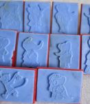 12 tampons encreurs Babar 