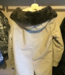Parka beige Pull &amp; Bear en fausse fourrure