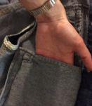 Veste sans manche denim Mango