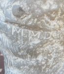 tete assyrienne musée du louvre , année 50 en pierre 3k200