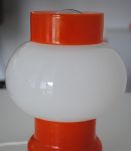 Lampe opaline vintage année 70