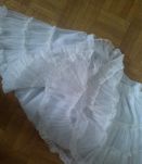 jupon blanc court taille S/M