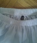 jupon blanc court taille S/M